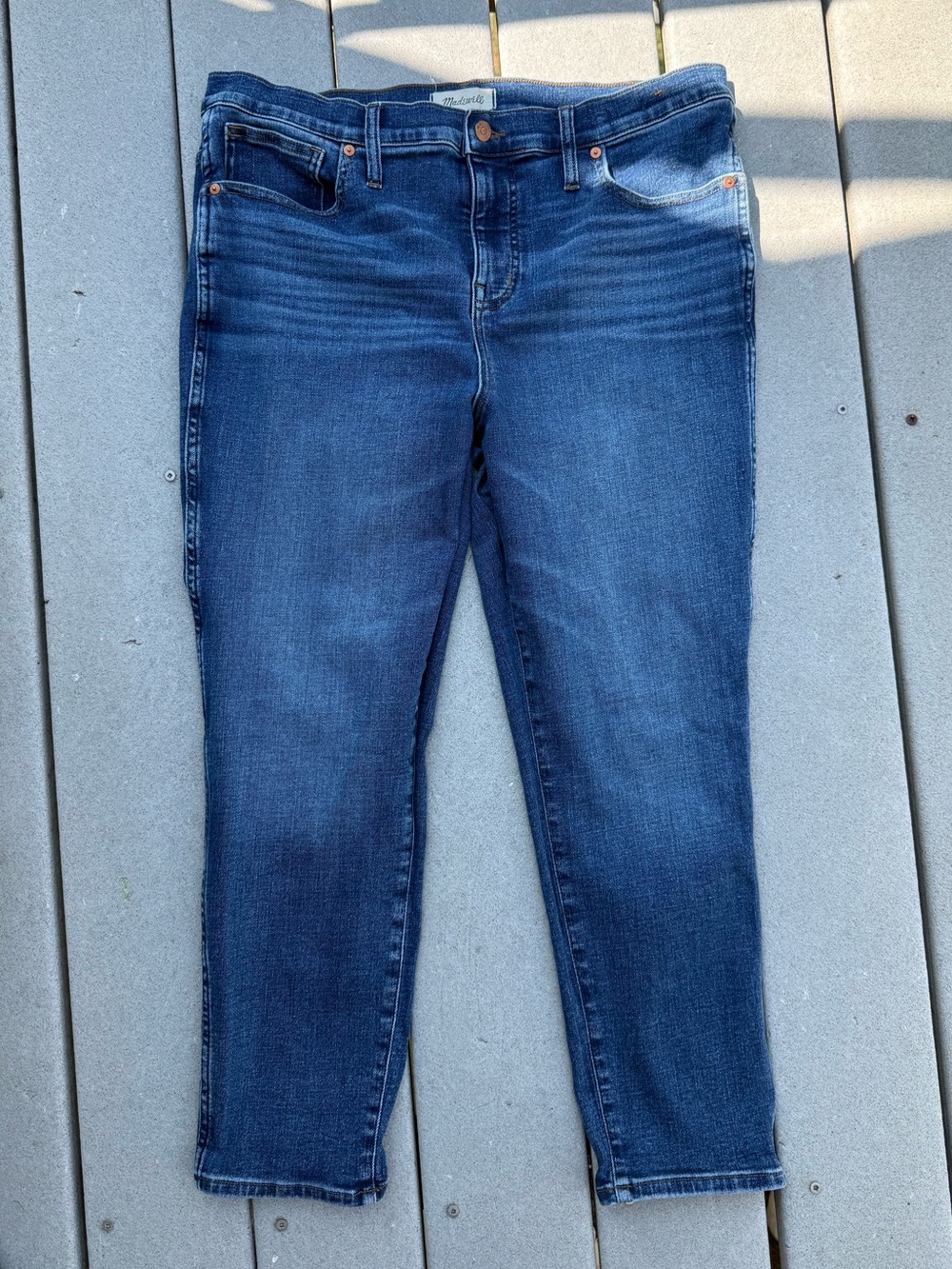 Madewell Stovepipe Jeans
